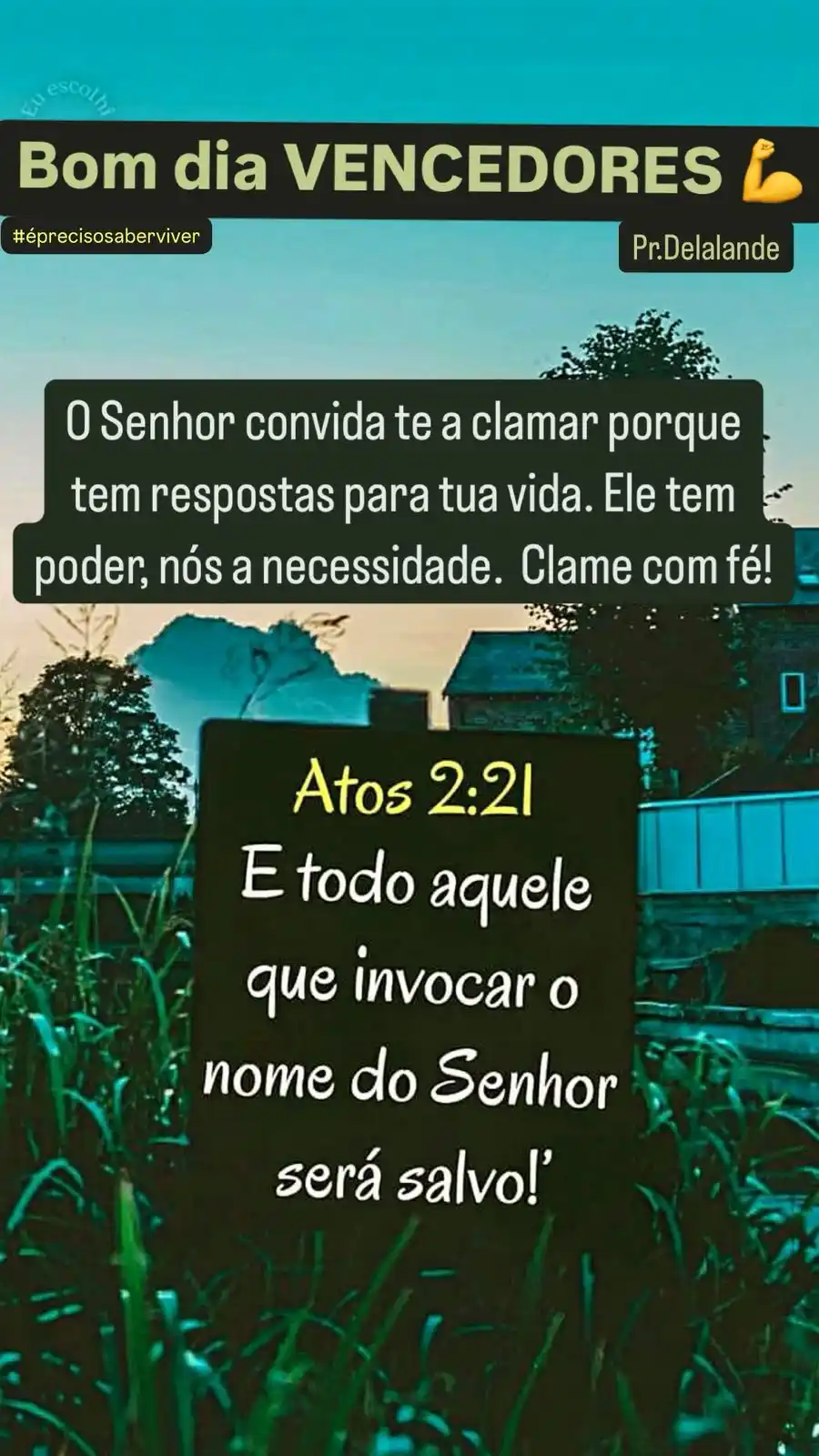 Image from Momento Vida: Comunhão-Palavra-Oração (Pr.Herwin Delalande): Amém por tudo isso? <a class="text-blue-500 hover:underline cursor-po...