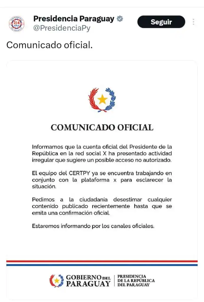 Image from Canal Patria Digital: <a class="text-blue-500 hover:underline cursor-pointer" href="/hashtag...