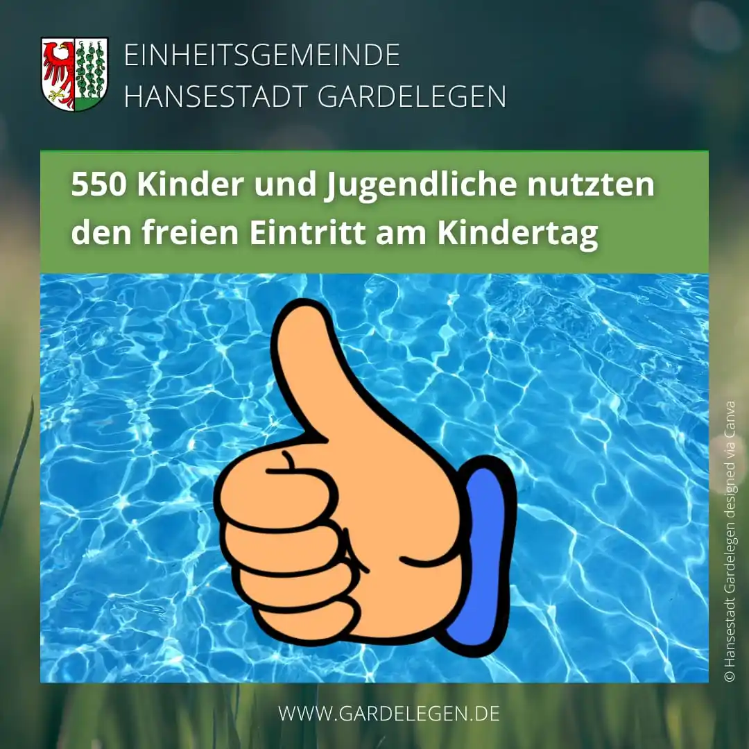 Image from Hansestadt Gardelegen: Auch in diesem Jahr hatte die Hansestadt Gardelegen Kinder und Jugendl...