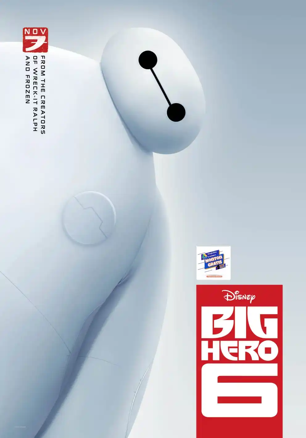 Image from Nonton Gratis via Drive 🔍: *Big Hero 6* _2014 ‧ Family/Action ‧ 1h 42m_ • Link Nonton ⬇︎⬇︎⬇︎ htt...