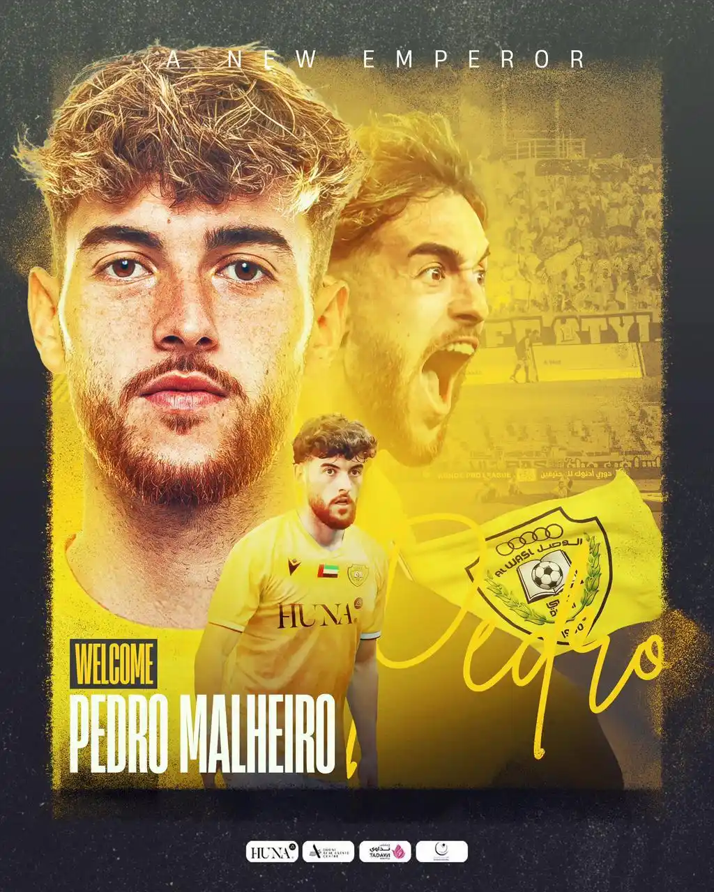 Image from AL WASL SC نادي الوصل: برتغالي جديد في معقل الفهود 🇵🇹 ✍️| أتمت شركة الوصل لكرة القدم إجر...