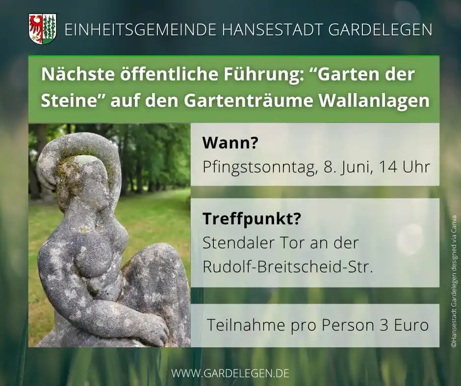 Image from Hansestadt Gardelegen: Das diesjährige “Rendezvous im Garten” am *Pfingstsonntag, 8. Juni*, s...
