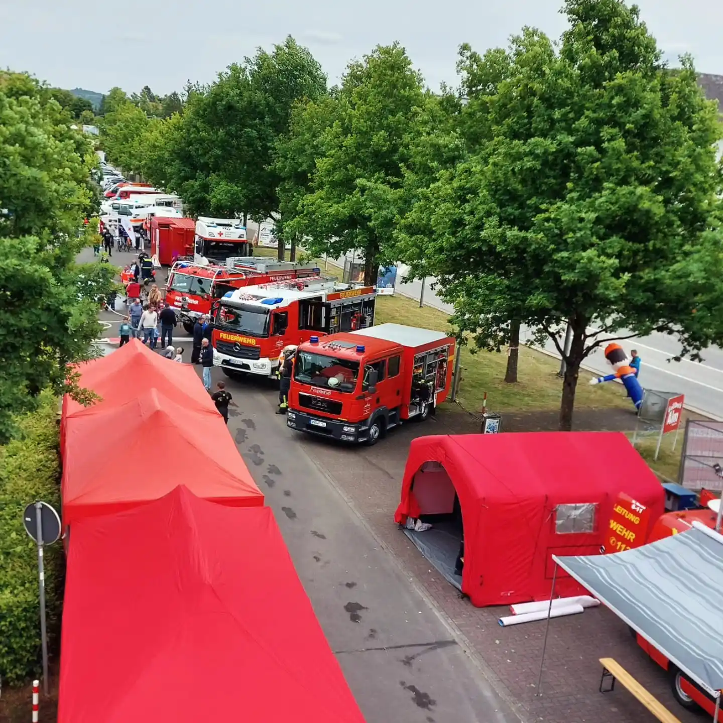 Image from Feuerwehr Kreisstadt St. Wendel: Der erste Blaulichttag der Kreisstadt St. Wendel am 24. Mai 2025 war a...