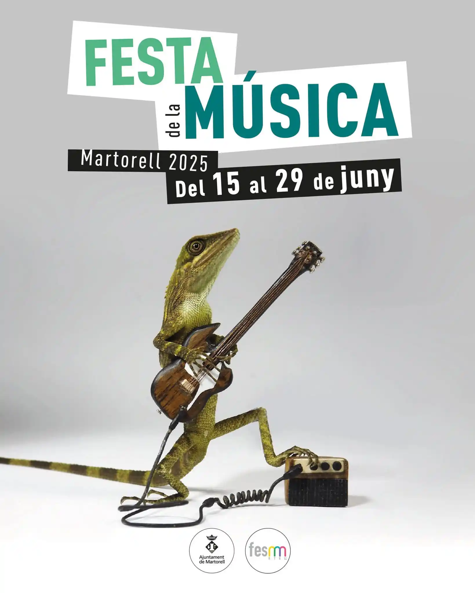 Image from Ajuntament de Martorell: 🎶FESTA DE LA MÚSICA✨ 📍 Del 15 al 29 de juny 🎸 Concerts, espectacle...