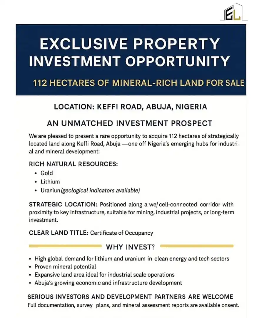 Image from EasyLiving Realtors LTD: 🌟 HOT PROPERTY ALERT! 🌟 🏡 Prime 112.5 Hectares of Land for Sale 📍 ...