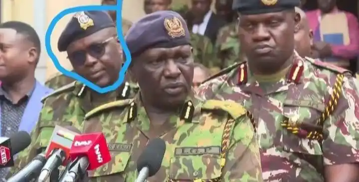 Image from Kenya Ni home {X news}: How powerful is the DIG Eliud Lagat? Powerful enough to be both the s...