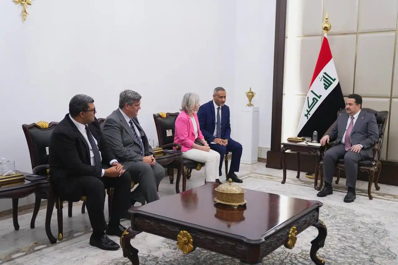 Image from مركز الإعلام الرقمي DMC : خلال استقباله وفد شركة نوكيا ... رئيس الوزراء محمد شياع السوداني يؤكد...