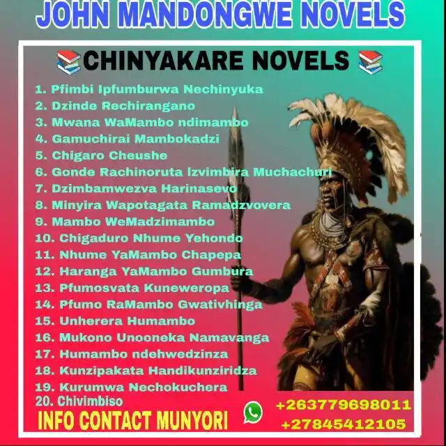 MAI YOLLAR SHONA  NOVELS🇿🇼 post
