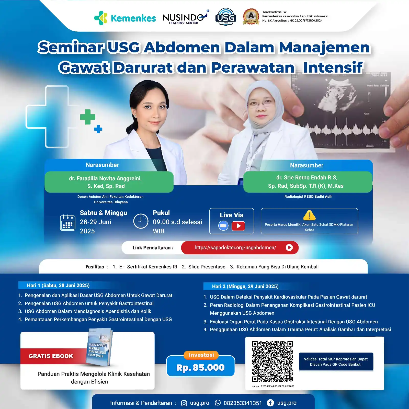 Image from USG PRO: *SEMINAR USG ABDOMEN DALAM MANAJEMEN GAWAT DARURAT DAN PERAWATAN INTEN...