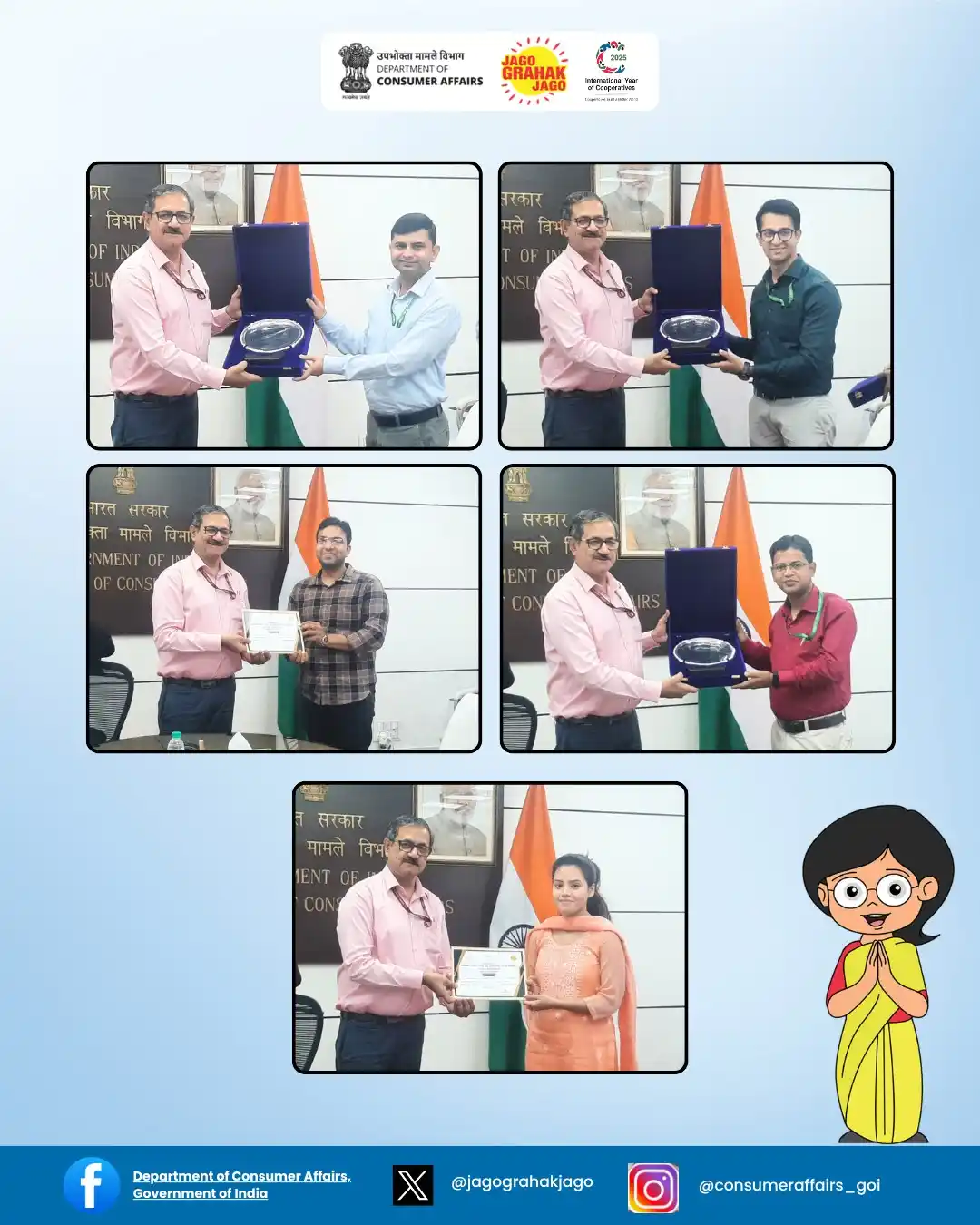 Image from Department of Consumer Affairs, Government of India: Shri Bharat Khera, Additional Secretary, Department of Consumer Affair...