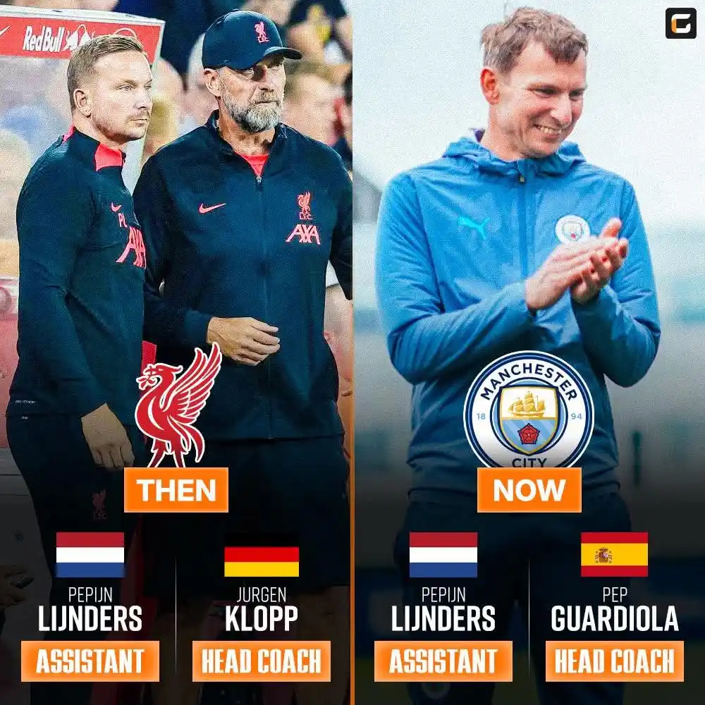 Image from Football Live Updates [ B4X SPORTS ]: 🔴 𝐓𝐡𝐞𝐧 - 𝐏𝐞𝐩𝐢𝐣𝐧 𝐋𝐢𝐣𝐧𝐝𝐞𝐫𝐬, Assistant coach to Jürgen...