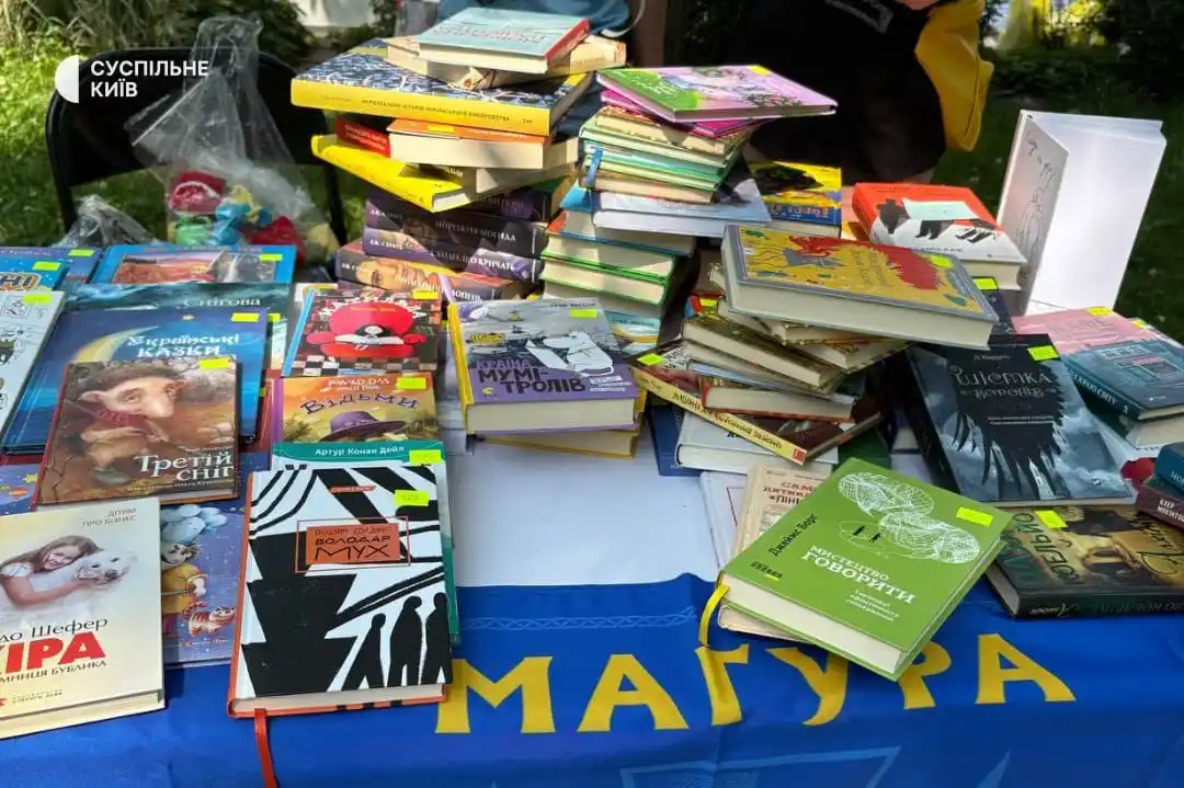 Image from Суспільне Київ: У Києві організували благодійний ярмарок. Люди зібралися, щоб підтрима...