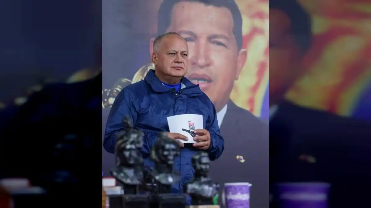 Image from Canal Patria Digital: *🔴🇺🇸🇻🇪✈️ Diosdado Cabello, aseguró que EE.UU. envió a un migrante...