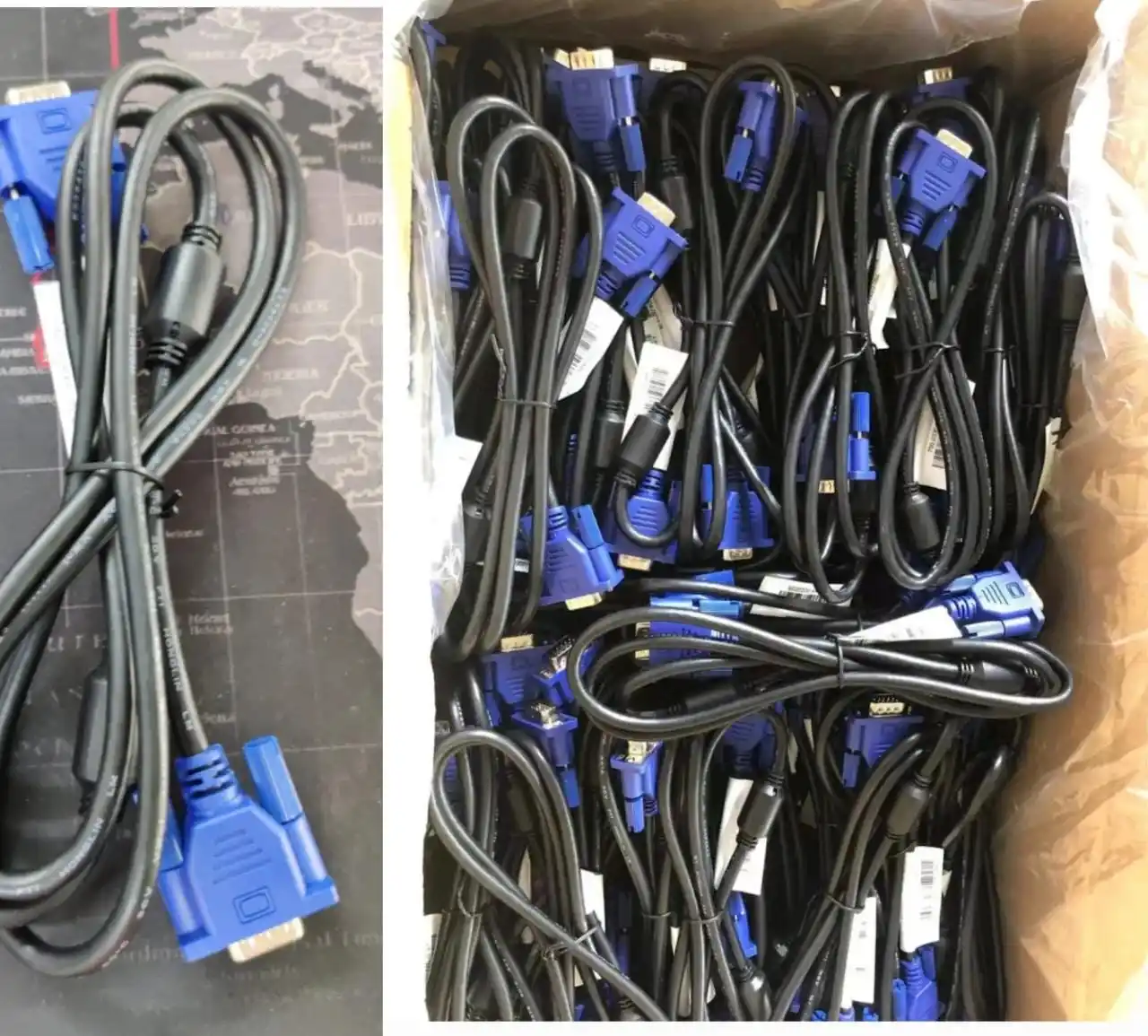 Image from Computer Laptop Accessories: VGA Cable Original Male to Male PC to PC 1.5 Mitrs Support PC Monitor ...