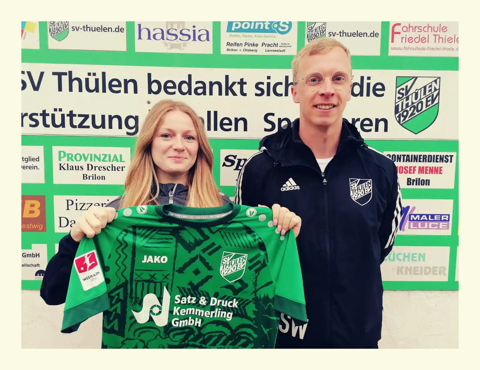 Image from SV Thülen 1920 e.V.: ⚽ Zoe Koch dritter Neuzugang beim SV Thülen ⚽ Nachdem der SV Thülen m...