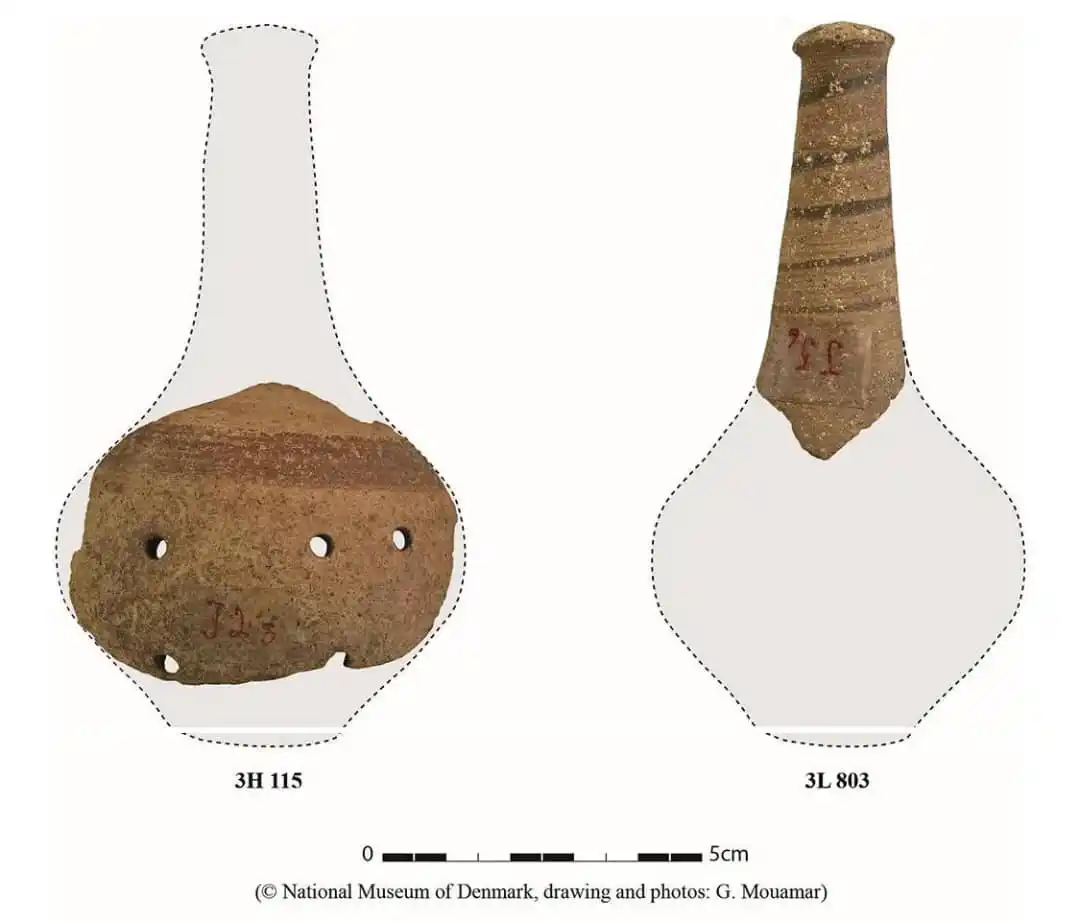 Image from Archaeology News Online Magazine: 4,500-year-old clay baby rattles in Syria reveal mass production and p...