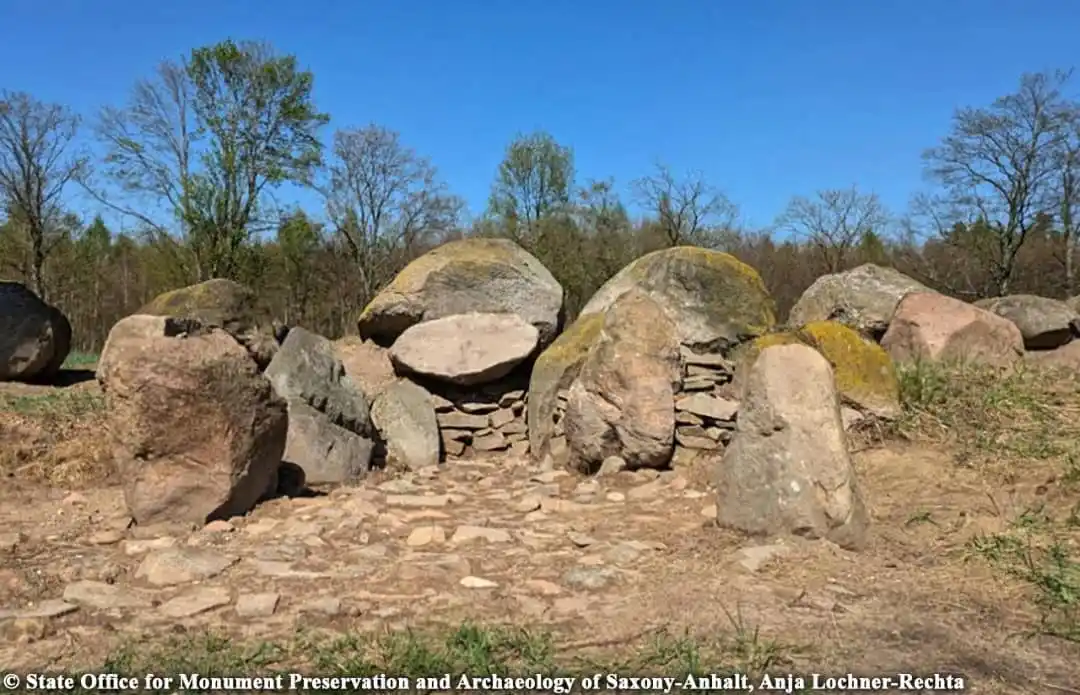 Image from Archaeology News Online Magazine: 5,500-year-old Küsterberg megalithic tomb restored in Germany A 5,500...