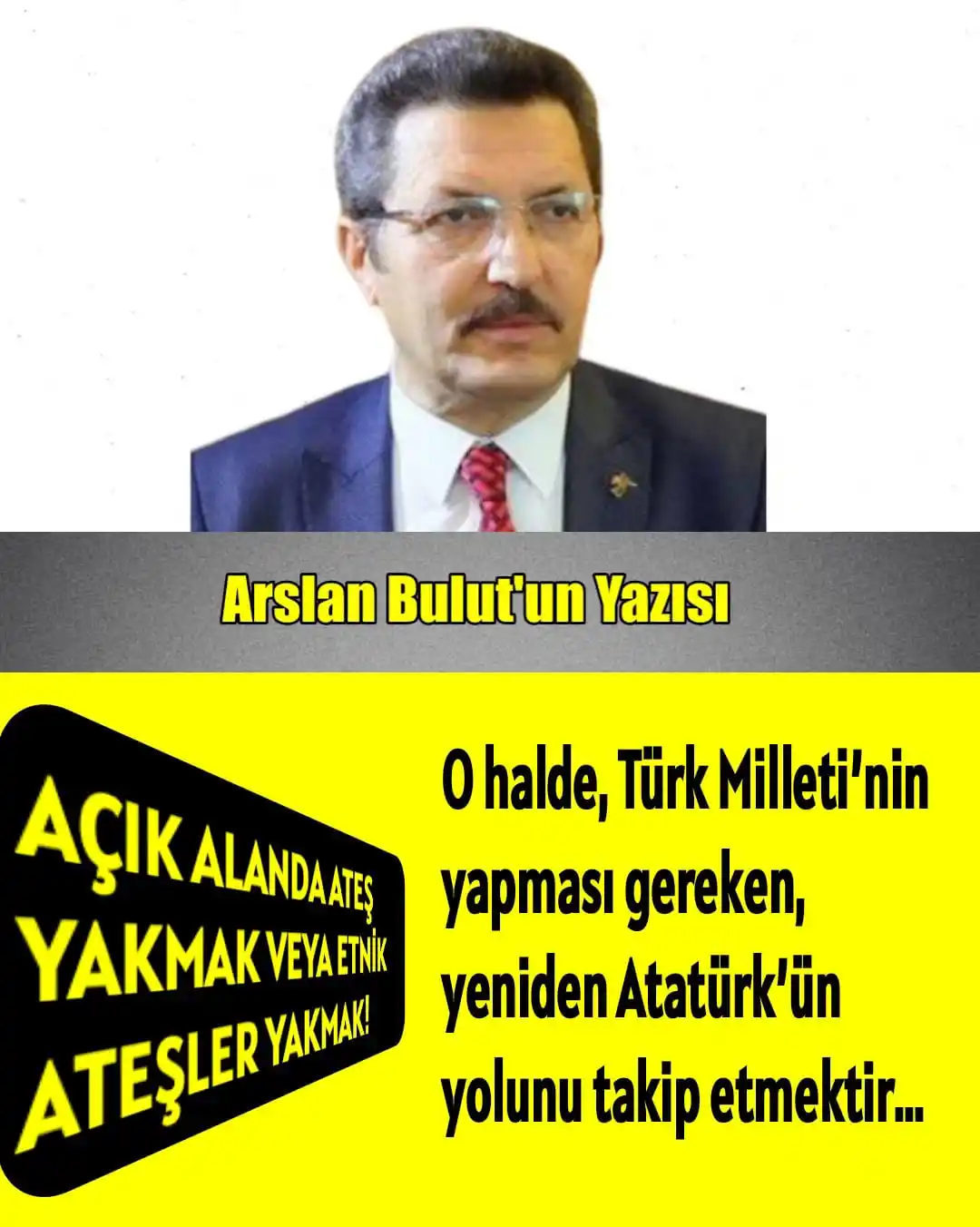 Image from ÜLKÜ PINARI: AÇIK ALANDA ATEŞ YAKMAK VEYA ETNİK ATEŞLER YAKMAK! Cumhurbaşkanı Tay...