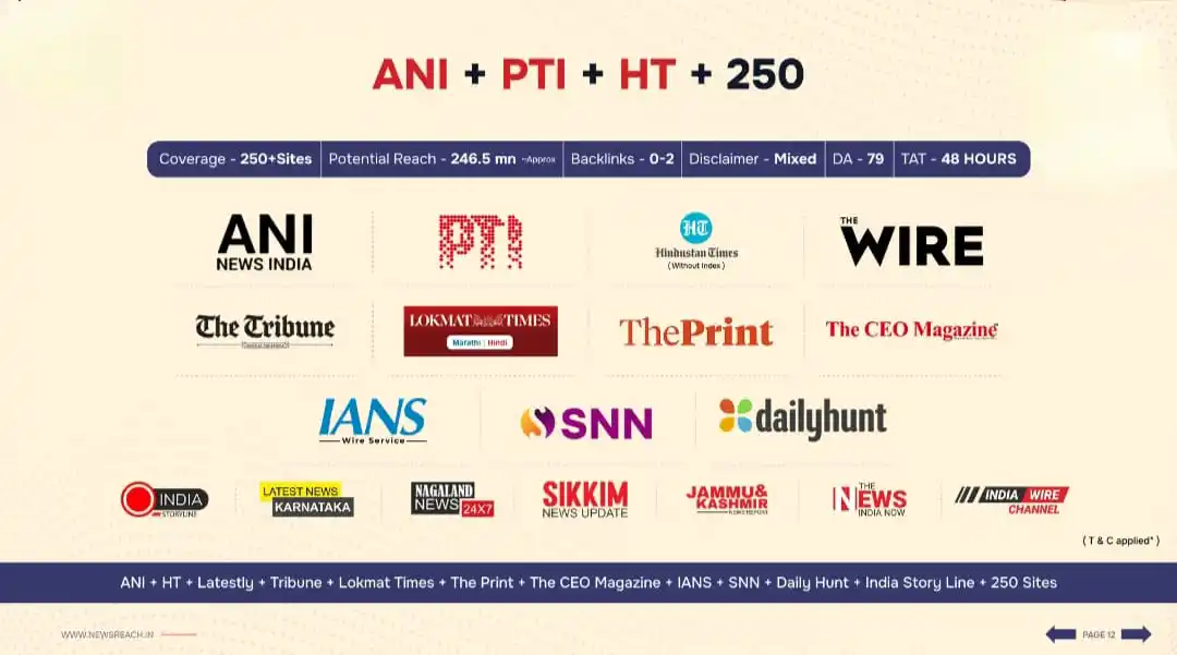 Aalgi Group - Press Release | News Publishing | Newspaper post