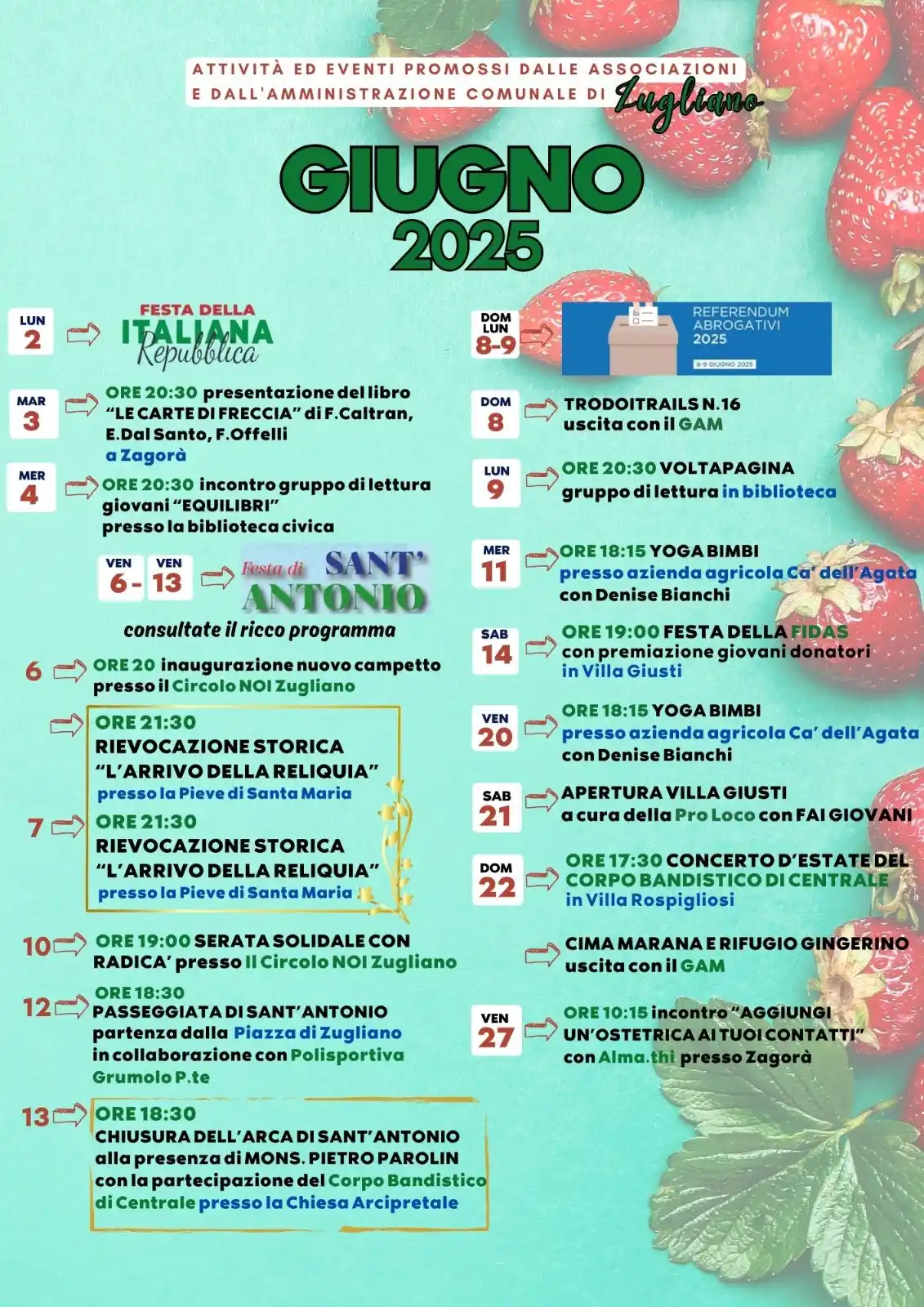 Image from Comune di Zugliano: Attività ed eventi promossi dalle associazioni e dall'amministrazione ...