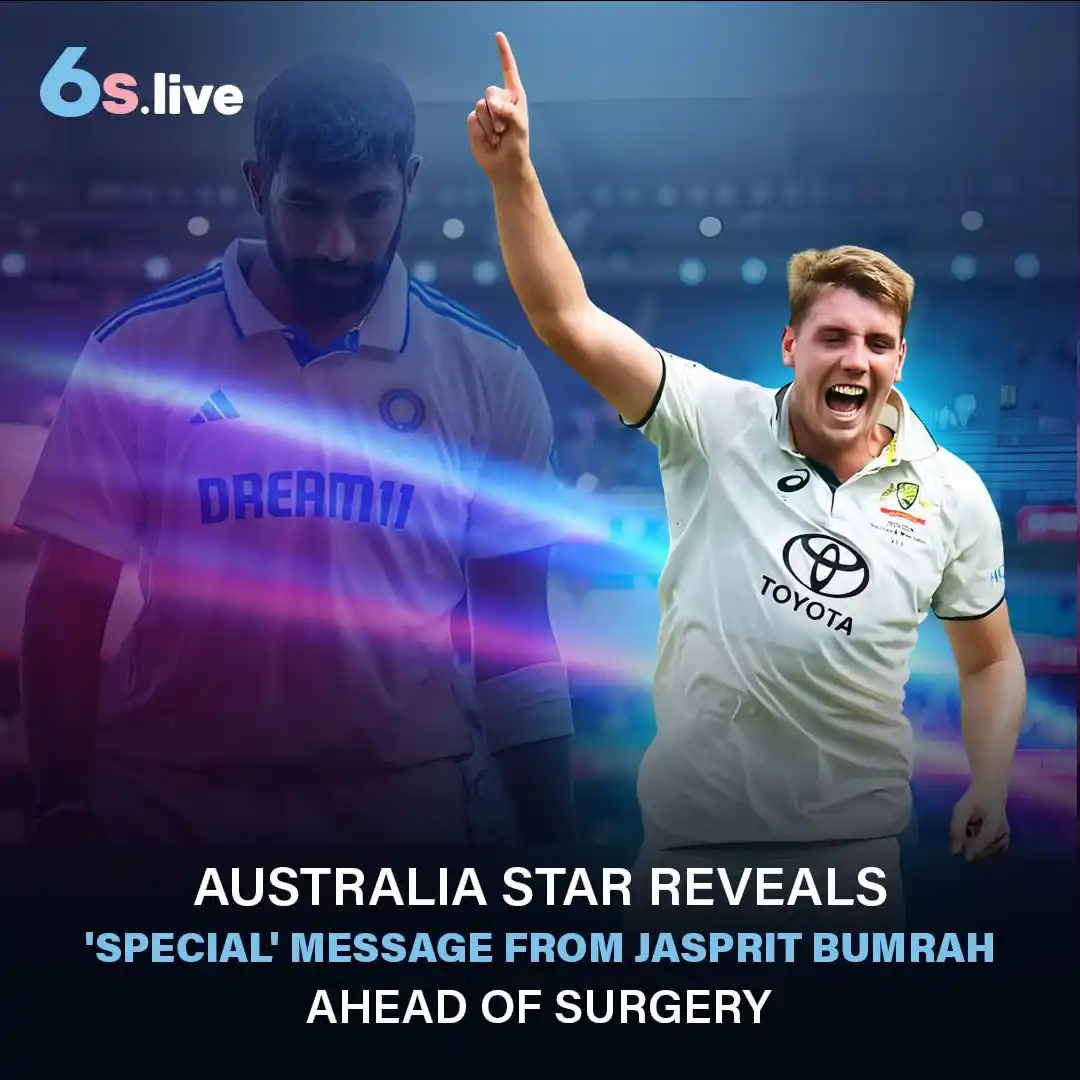 Image from Six6s - India: 🔈💬 Bumrah's Inspiring Support for Green 🚨 After his own successful...