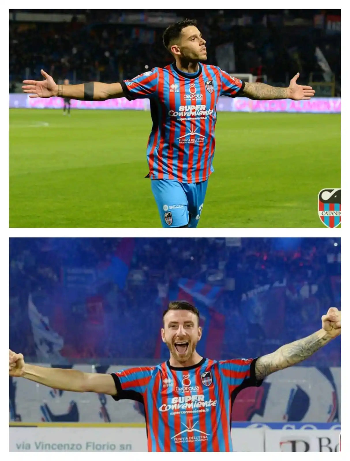 Image from Qui Si Tifa Solo Calcio Catania 🔴🔵: Cicerelli e Cianci di nuovo in rossazzurro dopo la mancata B della Ter...