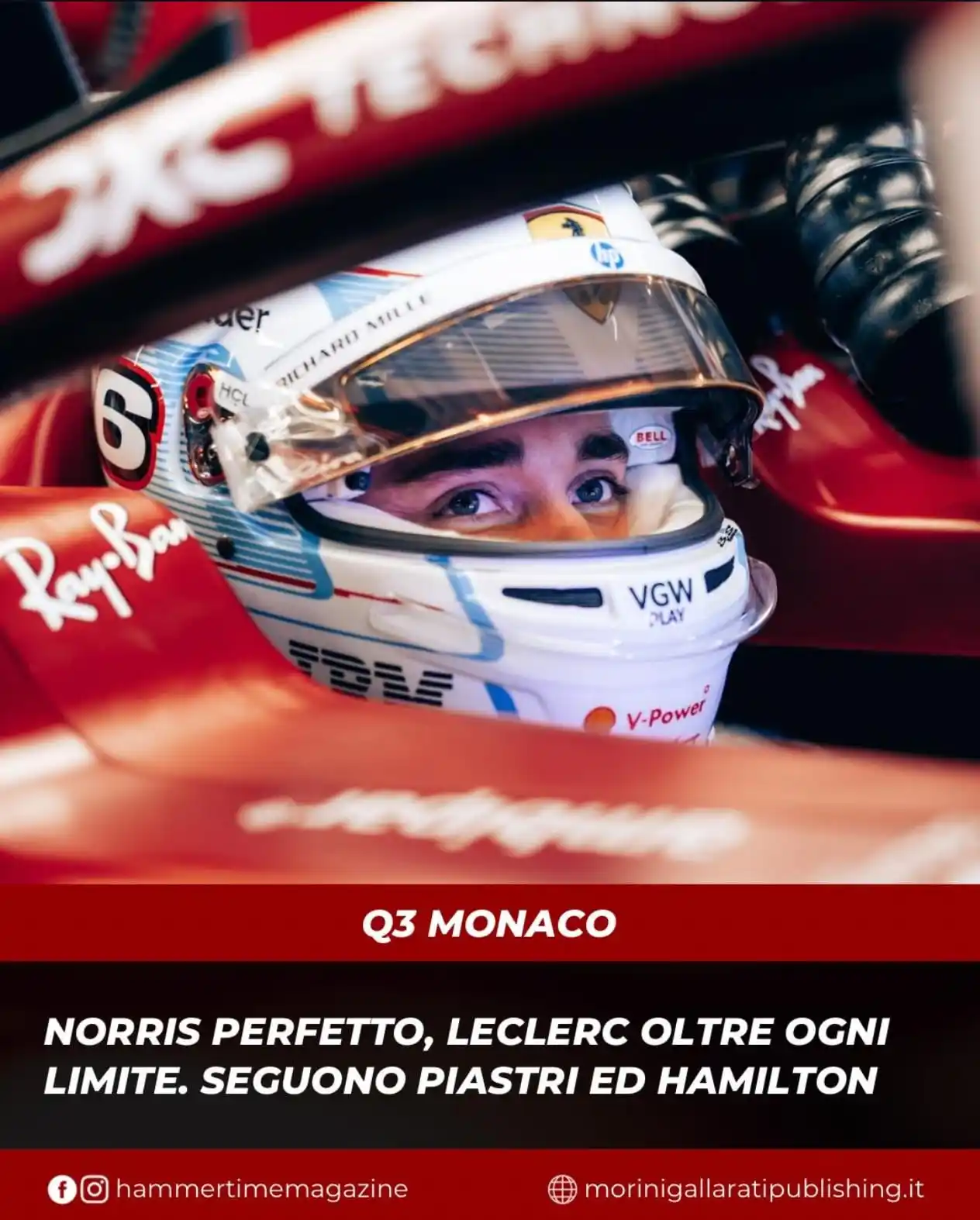 Image from B&T© Formula 1 News: Con un giro straordinario trovato nel finale in 1:09.954, Lando Norris...