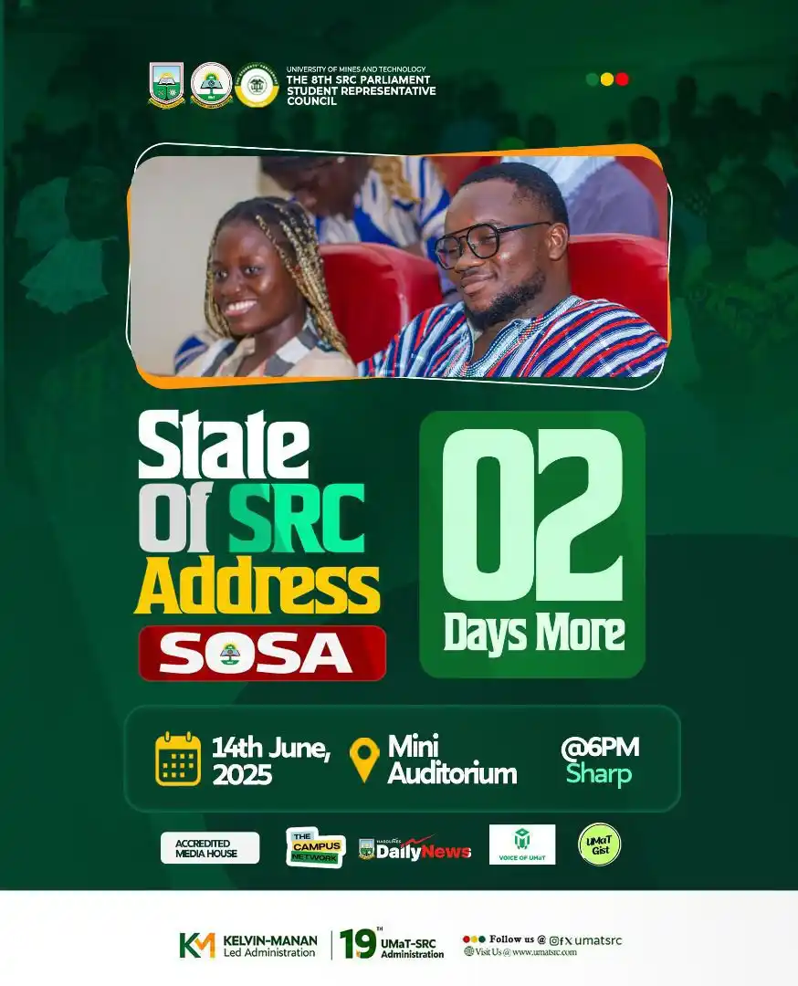 Image from The Campus Network: ⏳ *Countdown to SOSA* 📅 14th June, 2025 📍 Mini Auditorium 🕕 6:00 PM...