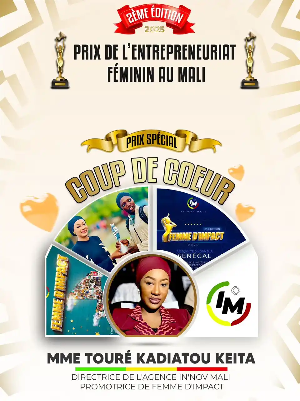 Prix de l’Entrepreneuriat Féminin au Mali 🇲🇱  post