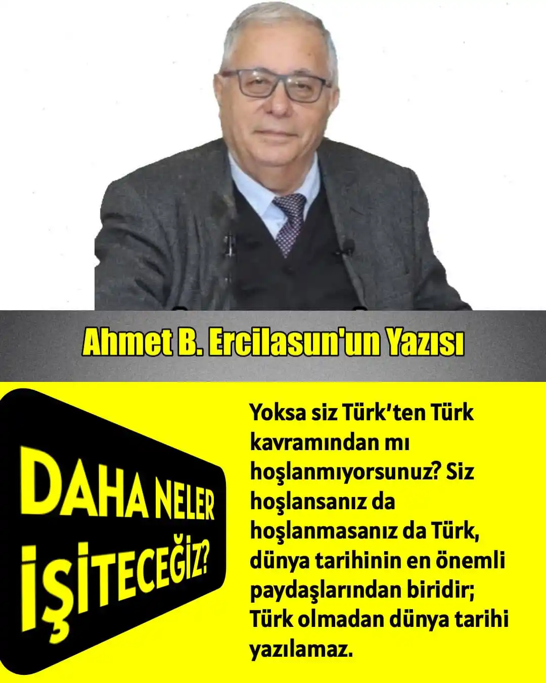 Image from ÜLKÜ PINARI: DAHA NELER İŞİTECEĞİZ? Bir daha söylüyorum. Biz Türk’üz, Türkiye Tür...