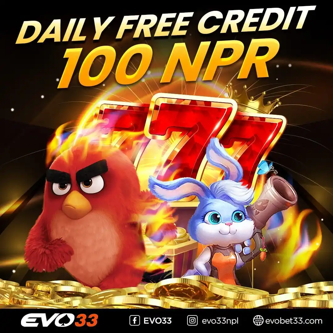 Image from EVO33 CHANNEL: 🎉 Daily Free Credit – 100 NPR! 🎉 Claim Your FREE 100 NPR Every Day! ...