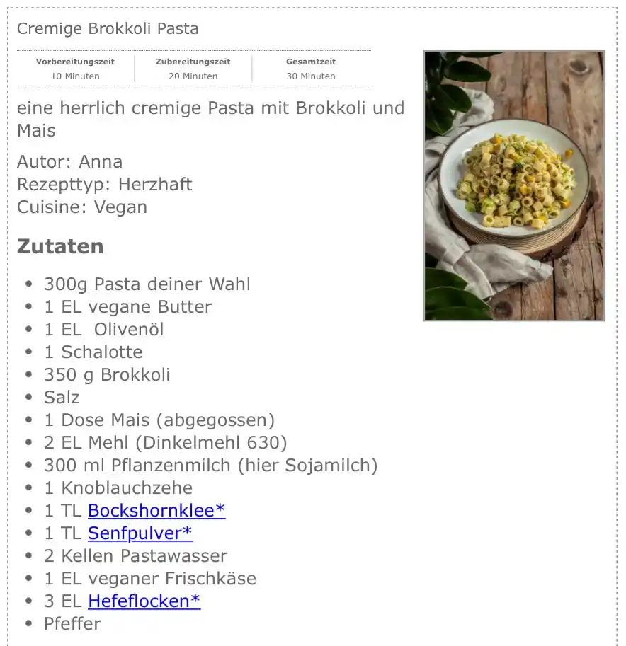 Anna Elisie 🌱 Vegan post