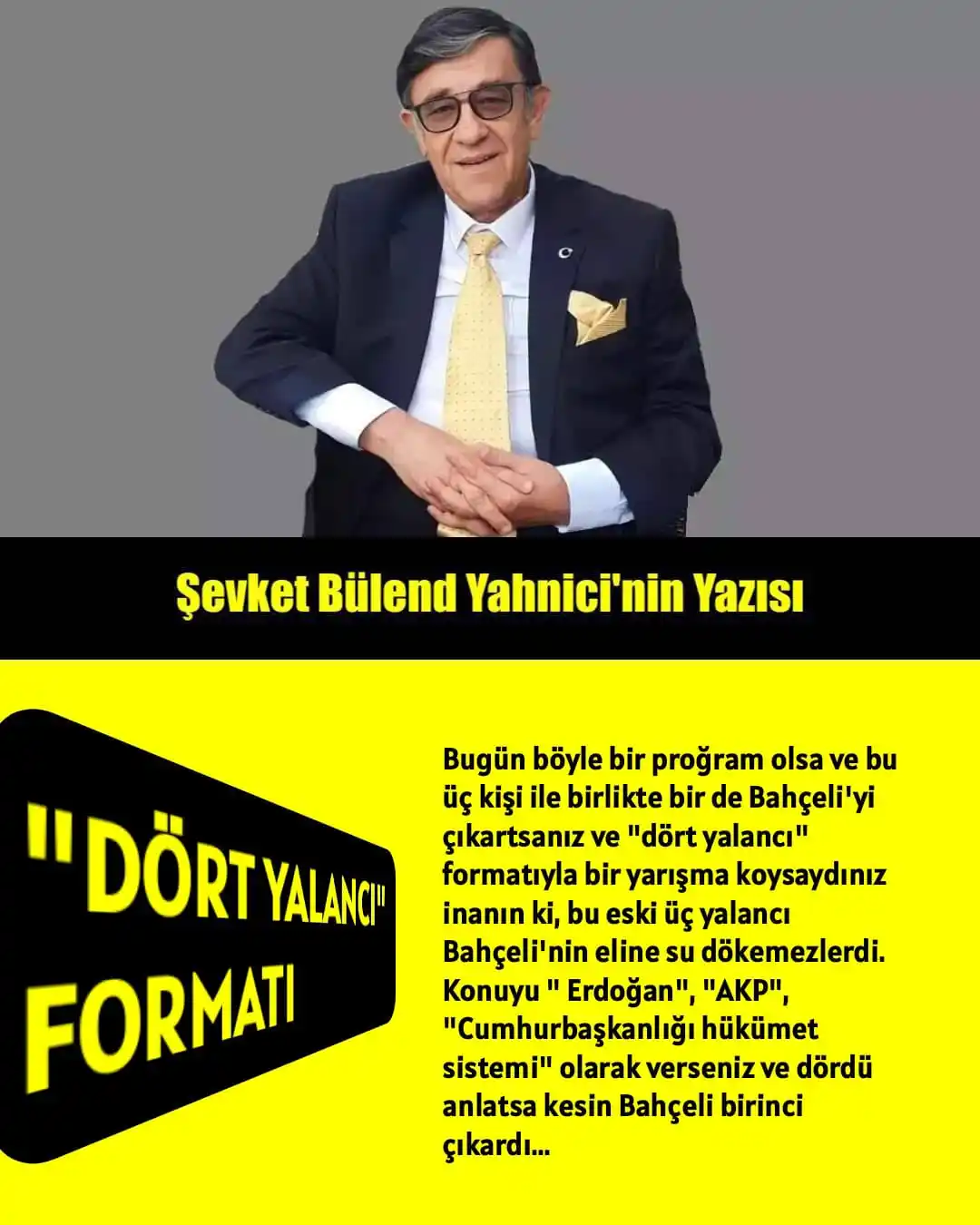 Image from ÜLKÜ PINARI: "DÖRT YALANCI" FORMATI Göktay Alpman - Üstün Savcı- Olcay Poyraz ......