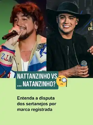 Image from UOL | Fofocas, TV e Famosos: *DUELO DE... NATTANS?* 🧐 Os sertanejos Nattanzinho e Natanzinho Lima...