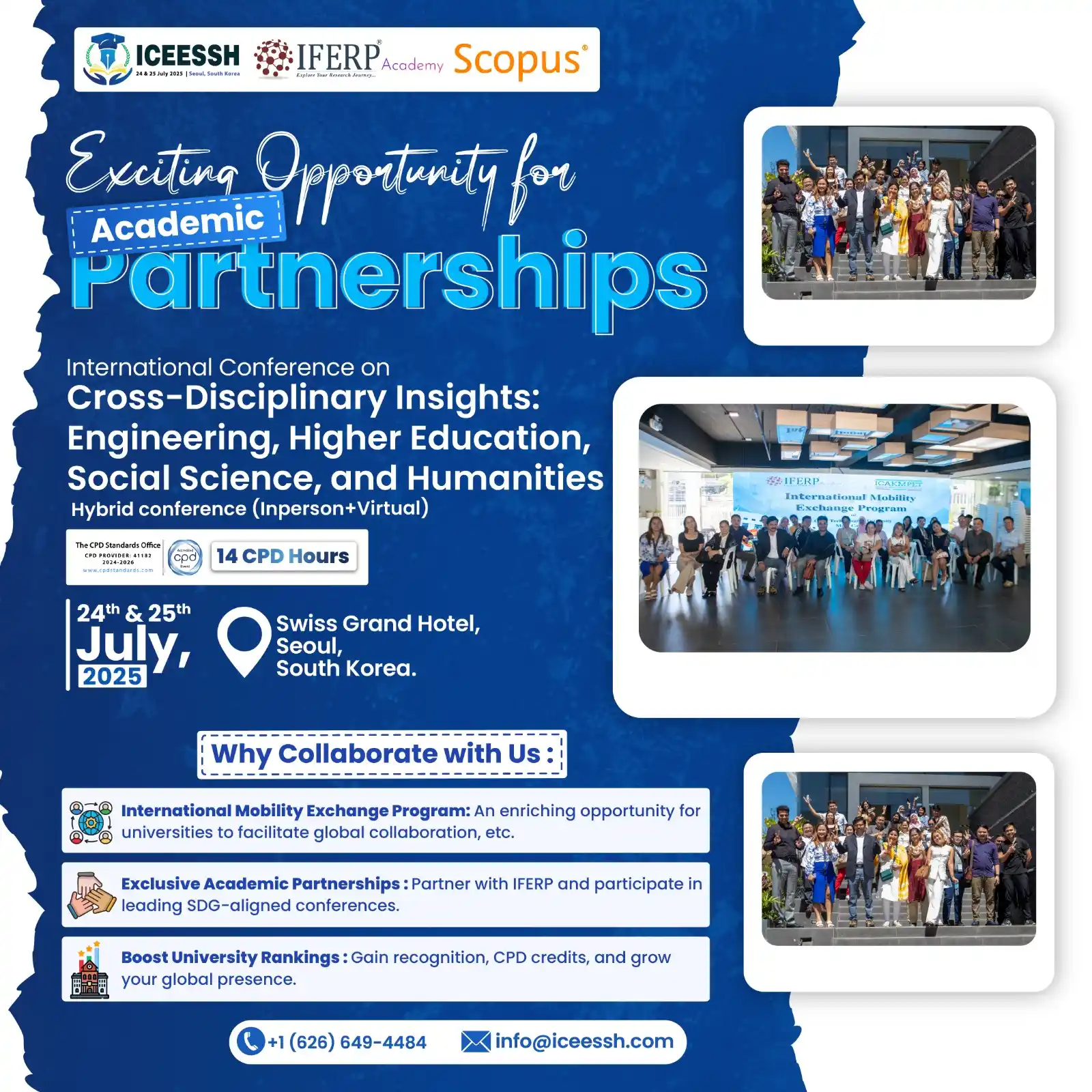 Image from IFERP: 🌍 Exciting Opportunity for Academic Partnerships! Join global educat...