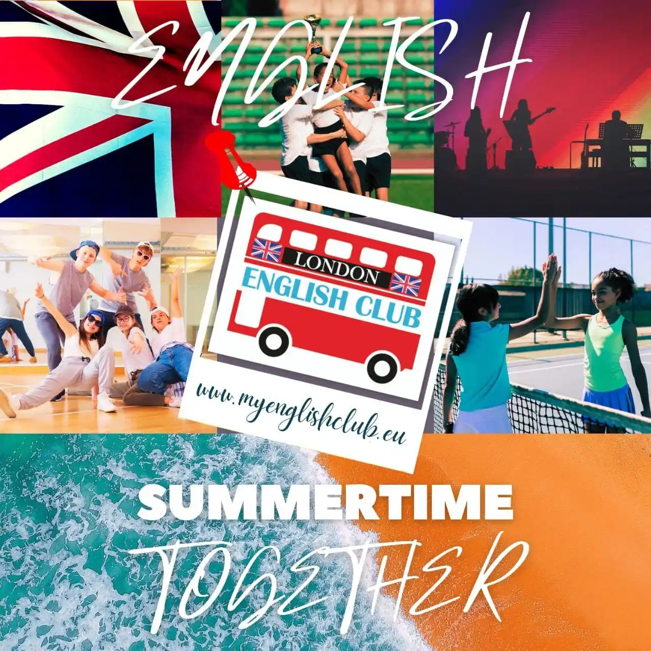 Image from Vivere Senigallia: 🇬🇧☀️🌊 TORNA SUMMERTIME ENGLISH ALL' ENGLISH CLUB! ✅ Solo insegnan...