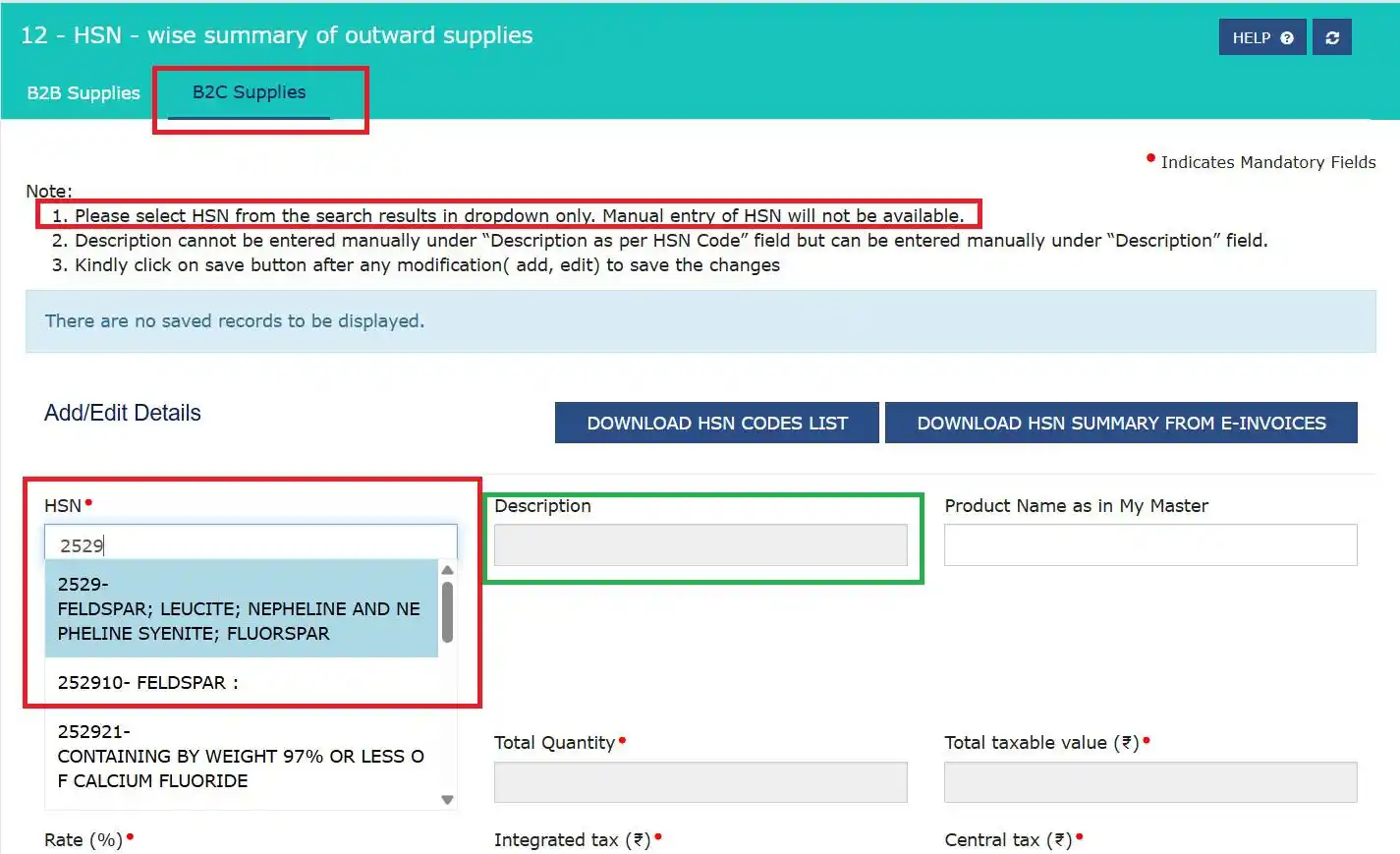 Image from GST & Tax Alerts: 🔔 GSTN Update | HSN Table – Phase 3 Begins from May GSTR-1 - All you ...