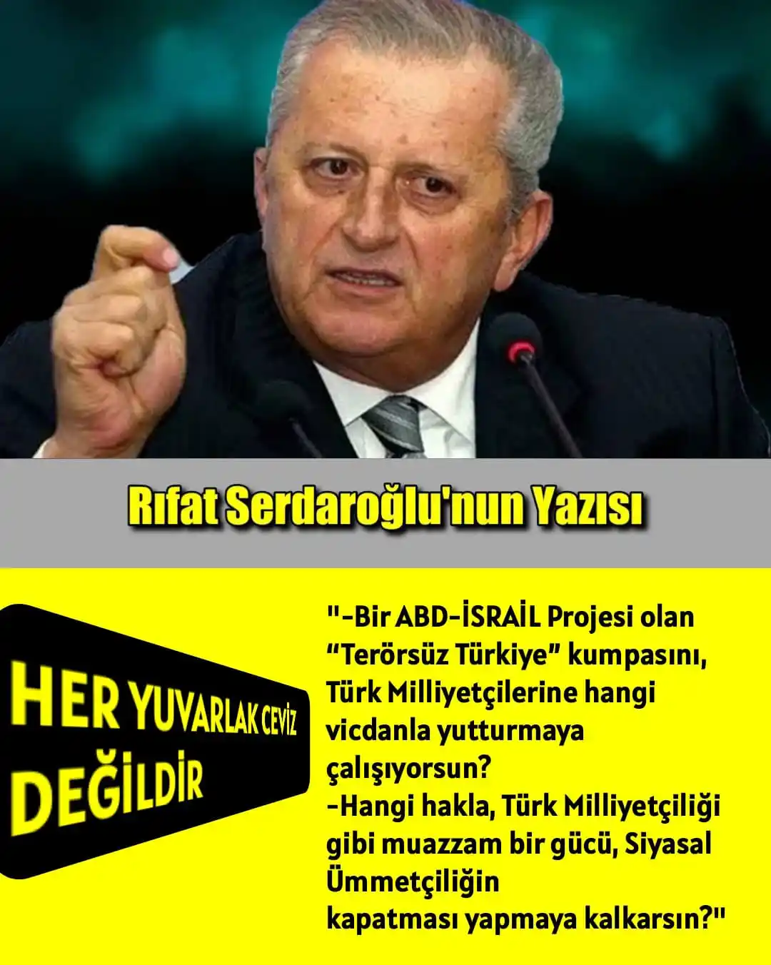 Image from ÜLKÜ PINARI: HER YUVARLAK CEVİZ DEĞİLDİR  Kenan Rufai Bey’in müritlerinden, Yazar-D...