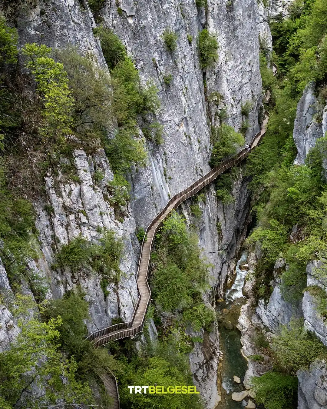 Image from TRT Belgesel: 📍Horma Kanyonu, Kastamonu 🏞️ Pınarbaşı ilçesinde yer alan ve Küre Da...