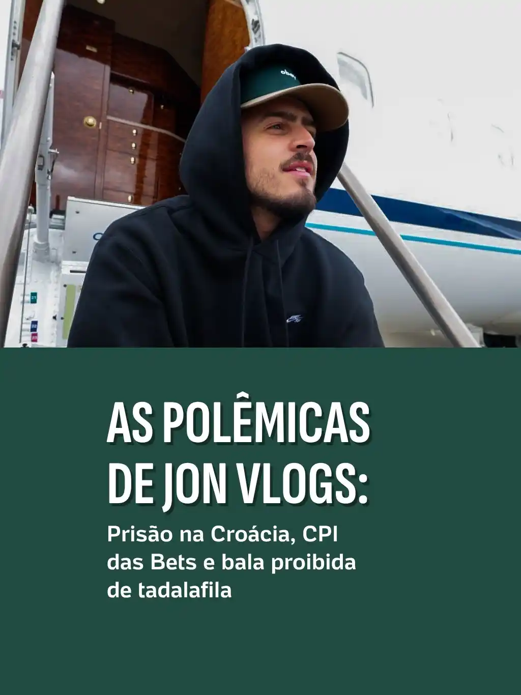 Image from UOL | Fofocas, TV e Famosos: 💣 Jon Vlogs foi preso na Croácia após agredir um policial durante uma...