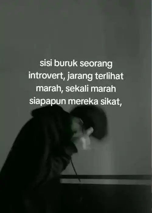 Image from Kutipan music`place☊: Kamu termasuk orang yang introvert atau ekstrovert? 😊 lebih ke introv...