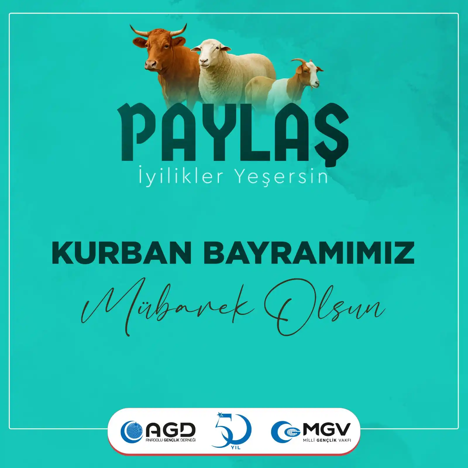 Image from AGD İstanbul: "Kurban Yakınlıktır, Yaklaşmaktır. Kurban, Uzakları Yakınlaştırmaktır....
