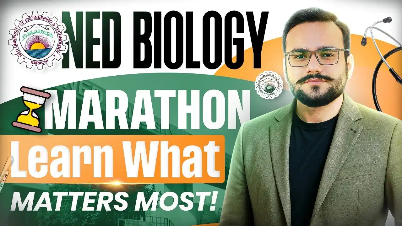 Image from Mathsflix By Hashim Zia: 🎗NED Biology Paper Solution 2025 📌NED Biology Paper Marathon 📌M...