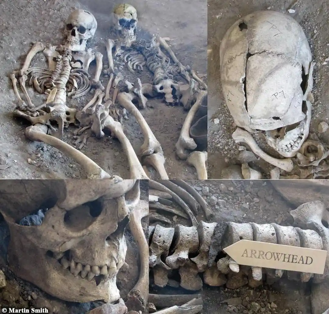 Image from Archaeology News Online Magazine: New study debunks Roman massacre myth at Maiden Castle, Britain’s icon...