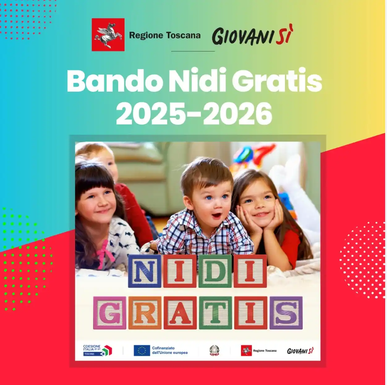 Image from Comune di Monterotondo Marittimo: NIDI GRATIS 2025/2026: AL VIA LE DOMANDE PER LA RICHIESTA DI CONTRIBUT...
