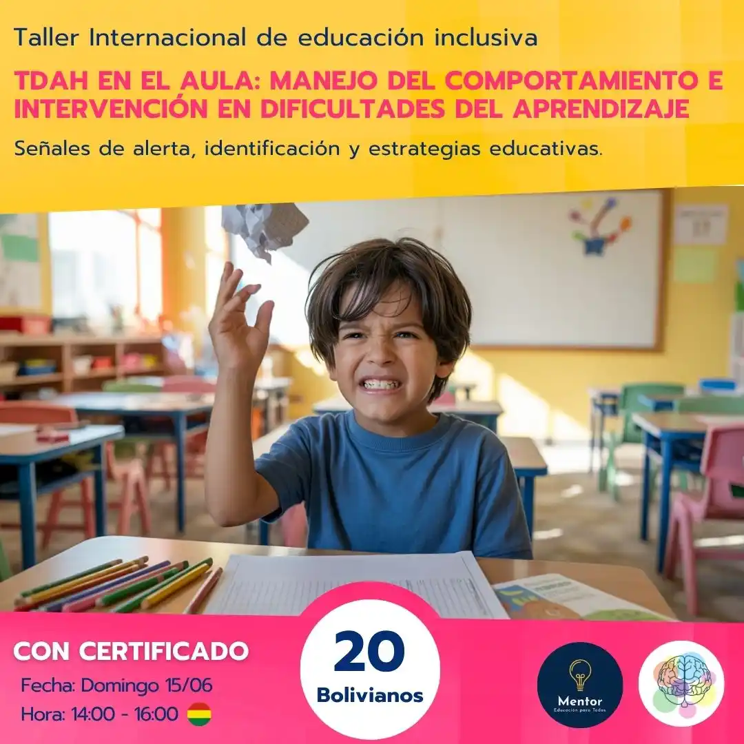 Image from MENTOR - EDUCACIรN PARA TODOS (Oficial): Nuevo taller de Educ. Inclusivaโผ ๐ซ๐ง๐๐๐ ๐๐ก ๐๐ ๐๐จ๐๐: ๐ ๐๐ก...