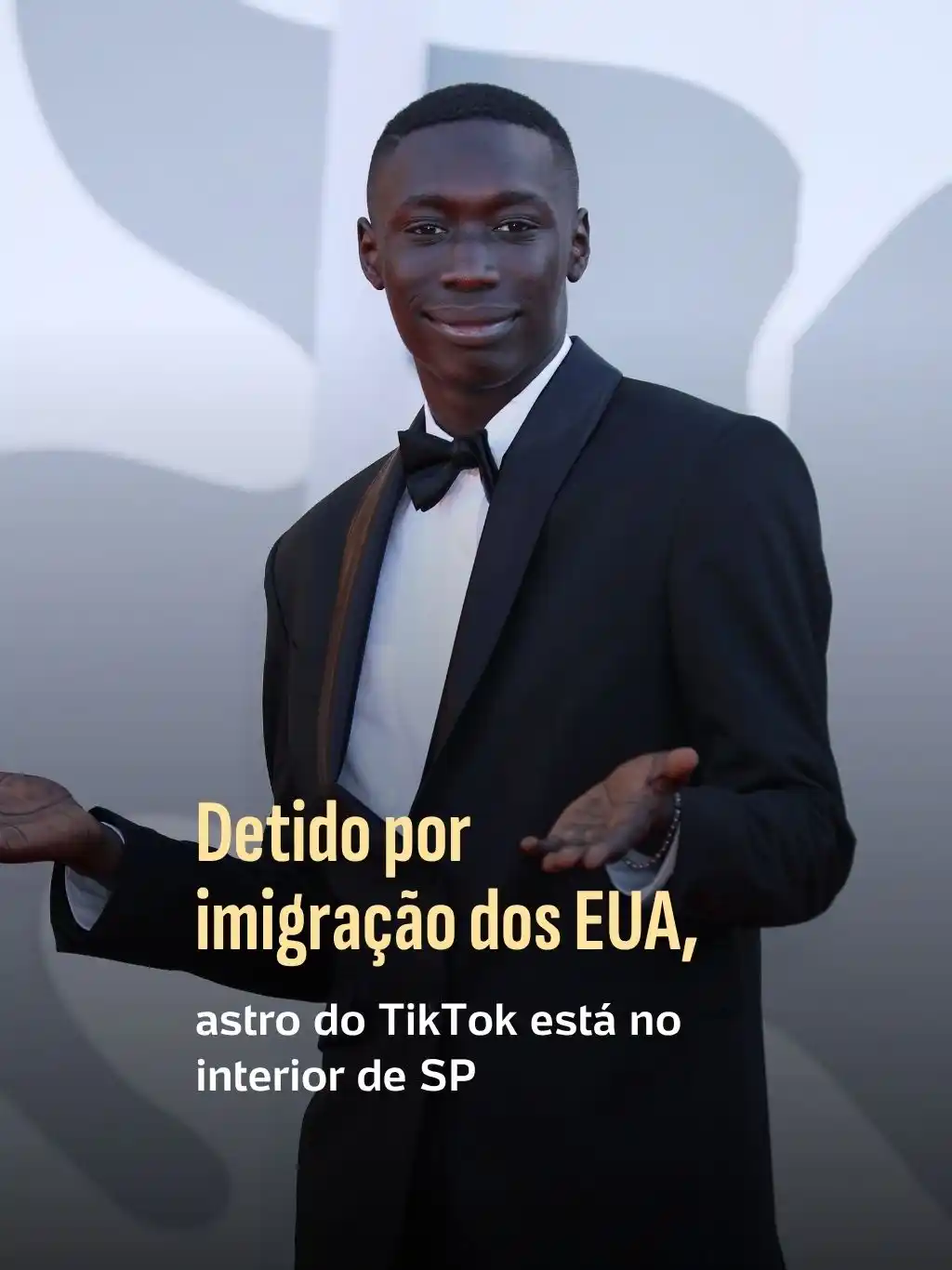 Image from UOL | Fofocas, TV e Famosos: 😱 O TikToker *Khaby Lame*, que foi detido pela polícia de imigração n...