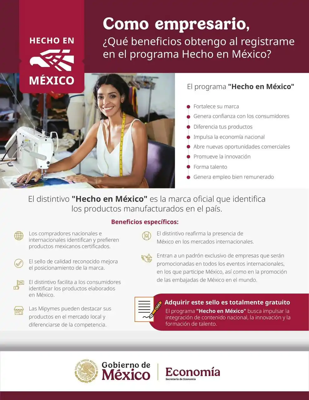 Image from MIPYMES MX: 📢 *Registrar tu marca o empresa* es el primer paso para obtener el di...