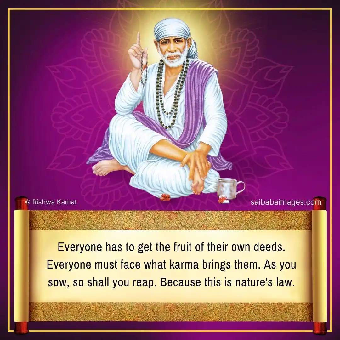 Image from Sai Yug Network: *Sai Baba Picture of the Day (POTD) - Sai Baba doesn’t remove the stor...