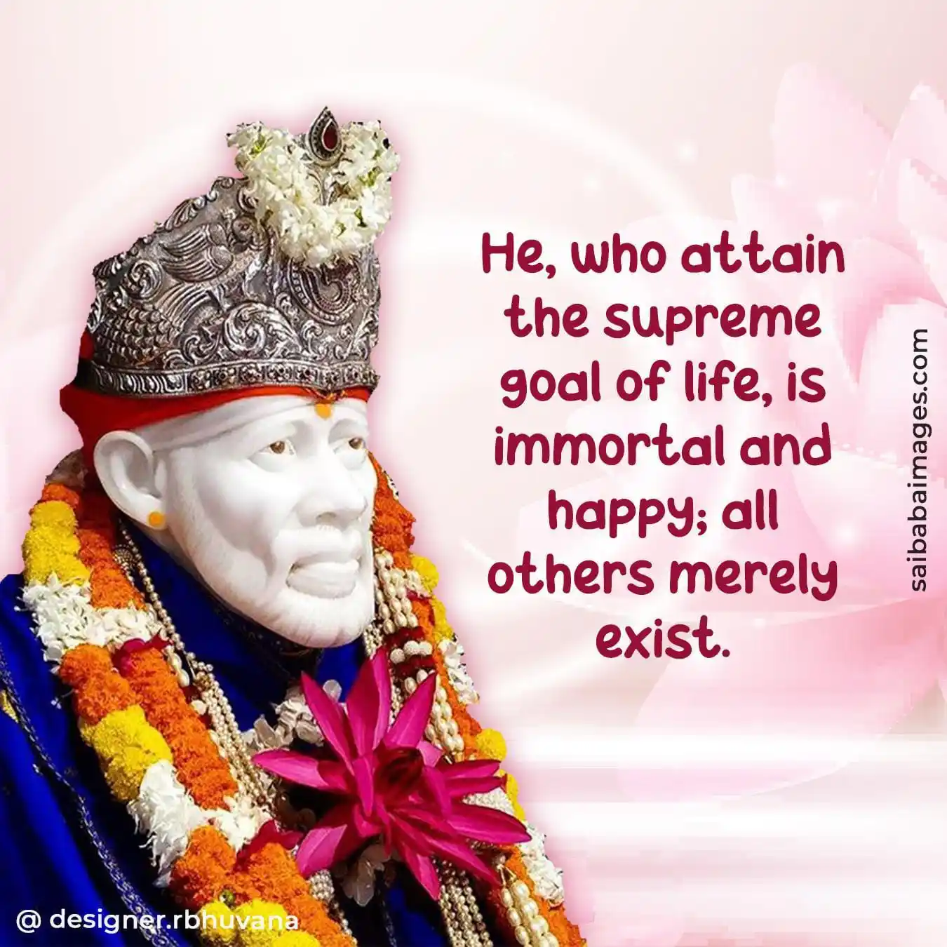 Image from Sai Yug Network: *Sai Baba Picture of the Day (POTD) - With Baba, even delays carry ble...